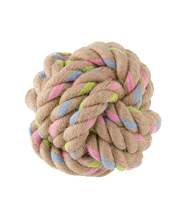 Beco Pets Hemp Rope Chunky Ball Dog Toy - LARGE